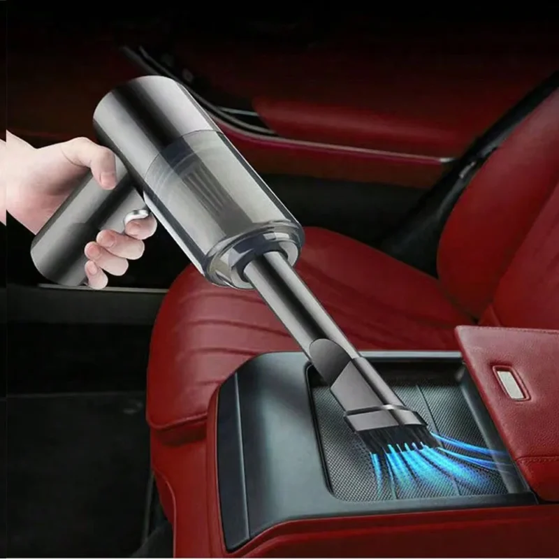 Portable 3-in-1 Car & Home Vacuum Cleaner (USB Rechargeable)
