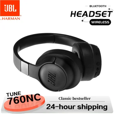 Original JBL Tune 760NC Foldable Over-Ear Wireless Headphones