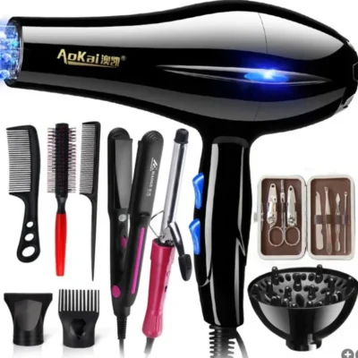 Hair Dryer Professional 2200W Gear Strong Power