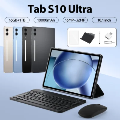 Tab S10 Ultra 10.1 inch Android 15 16GB+1TB Dual Card Tablet 10000mAh MSnapdragon 8 Gen3 Core WIFI+GPS Tablet