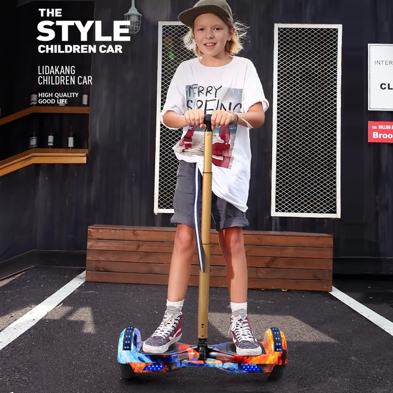 Self-Balancing Electric Hoverboard With LED Lights 6.5-Inch - Image 5