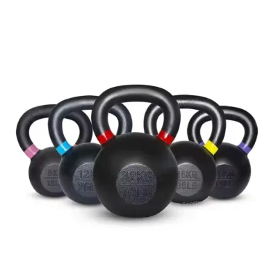 2-20kg Kettlebell Cast Gym Strength Training Fitness Equipment Free Weights for Weight Training